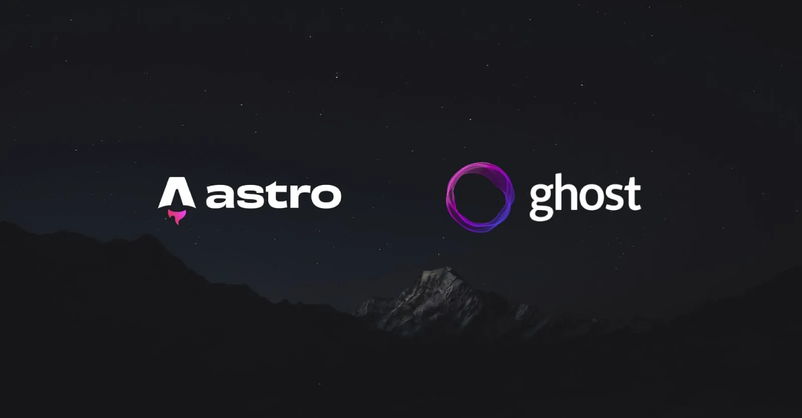 Corporate site with Astro and Ghost